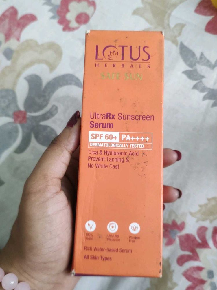 Lotus Herbals UltraRx Sunscreen Serum SPF 60+