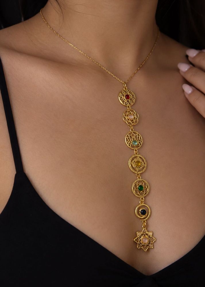 7 Chakra Pendant Necklace