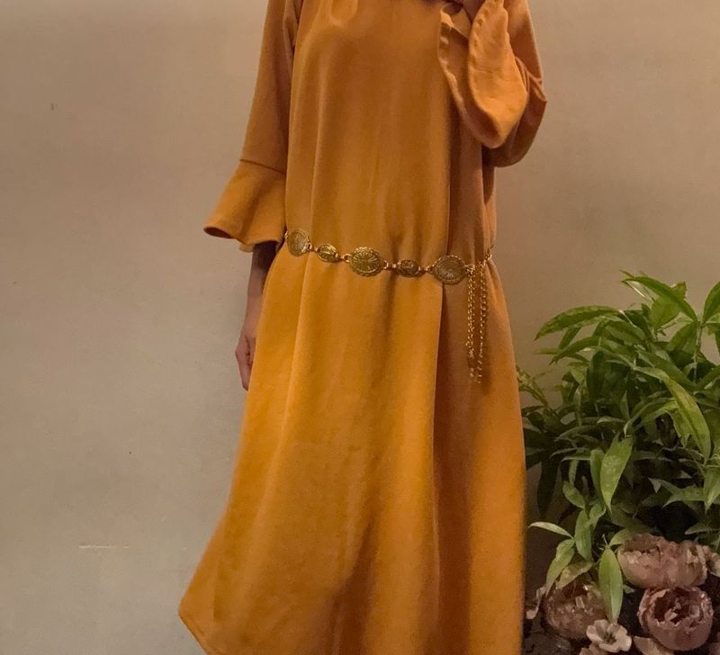 Mustard Dress