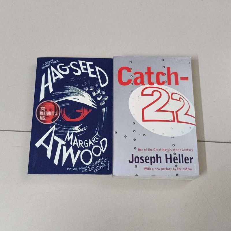 Hag-Seed &amp; Catch-22 Books