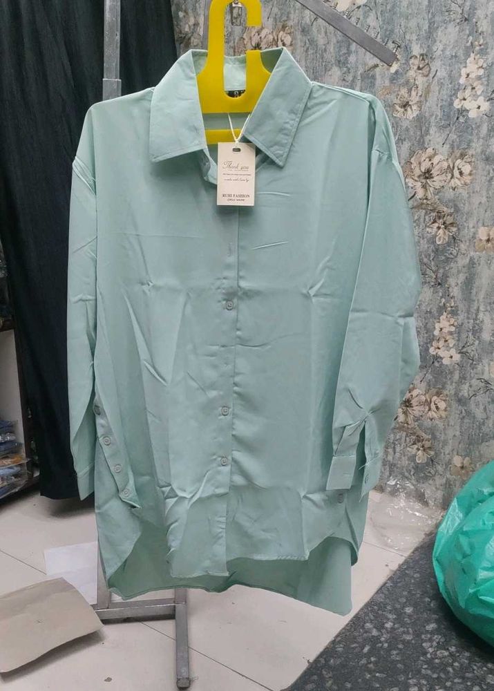 Mint Green Shirt