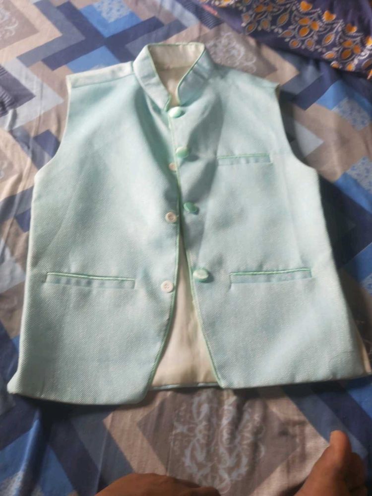 Light Blue Nehru Jacket