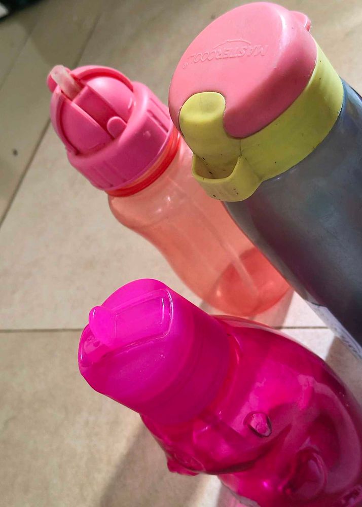 Set of 3 Kids Water Bottles