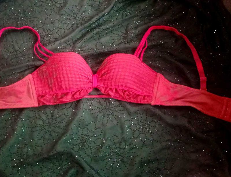 Maroon Push-Up Bra