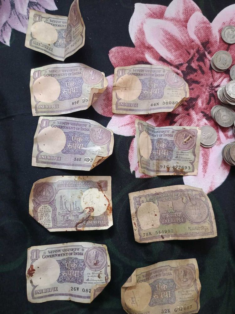 1 And 2 Rs Note Rare