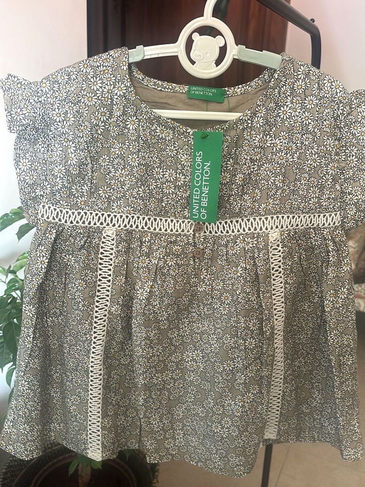 Cute Floral Print Dress - UCB