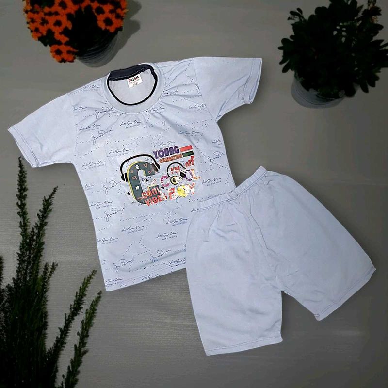 Boys' Graphic Tee &amp; Shorts Set