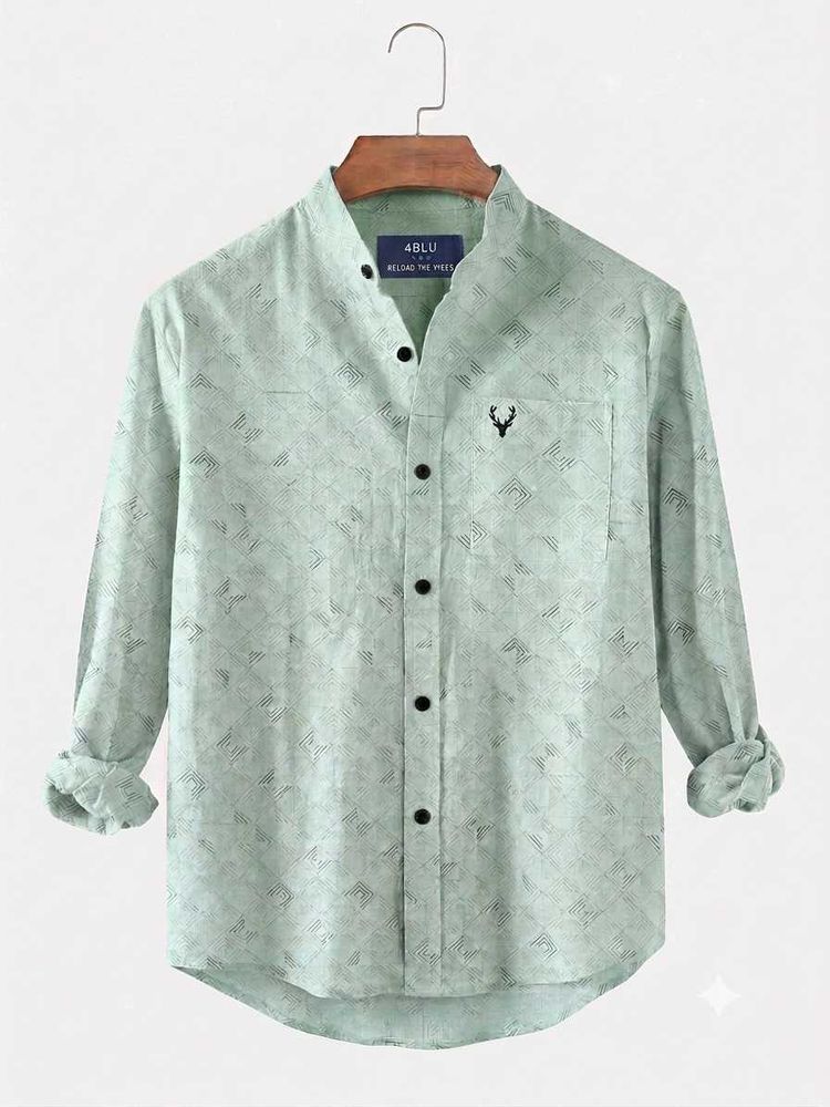 Men's Casual Printed Shirt
