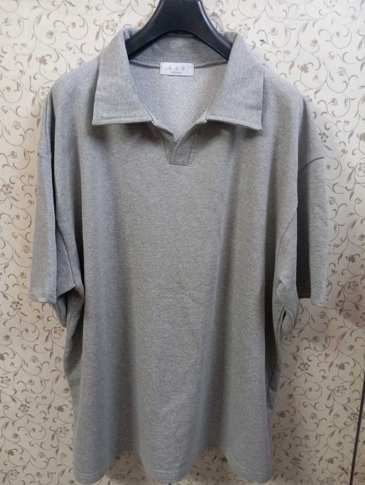 GGD  knitted oversized polo tshirt