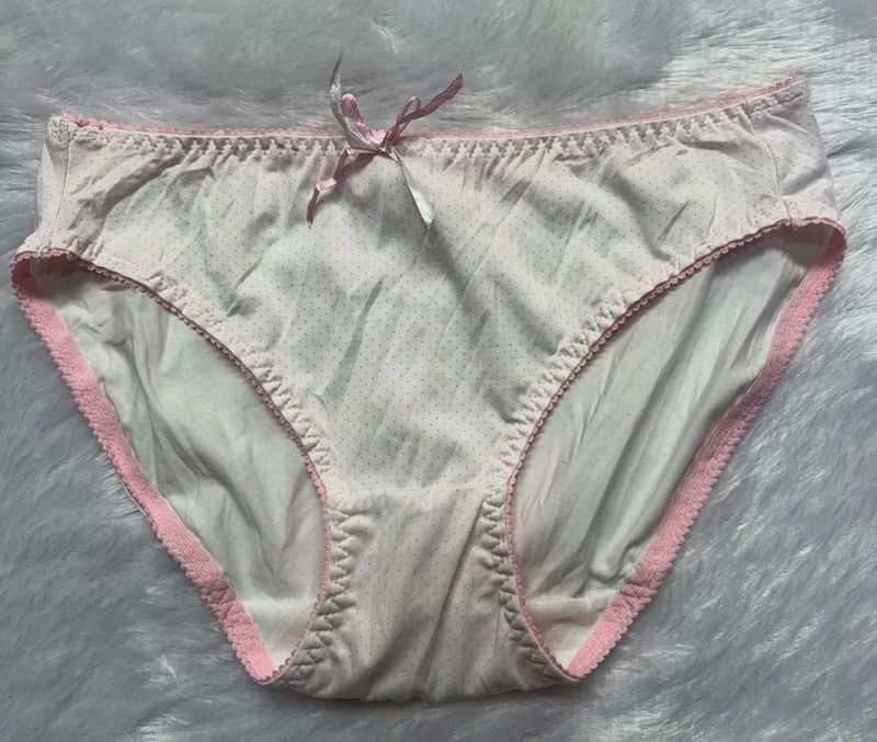 Cute Polka Dot Briefs with Bow
