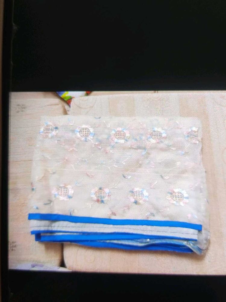 Embroidered Saree