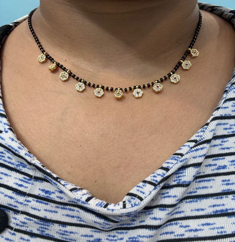 pair of 3Elegant Mangalsutra Necklace