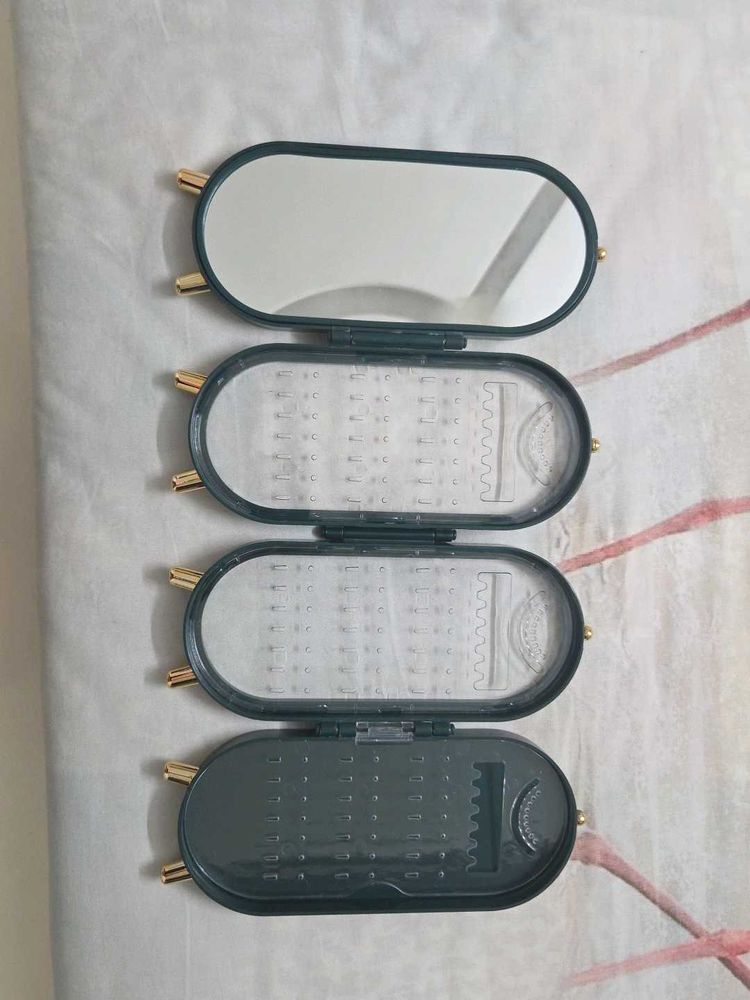Travel Jewelry Organizer with Mirror