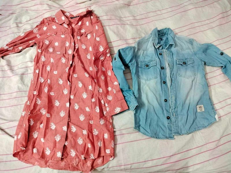 Shirt And Shirtfrock