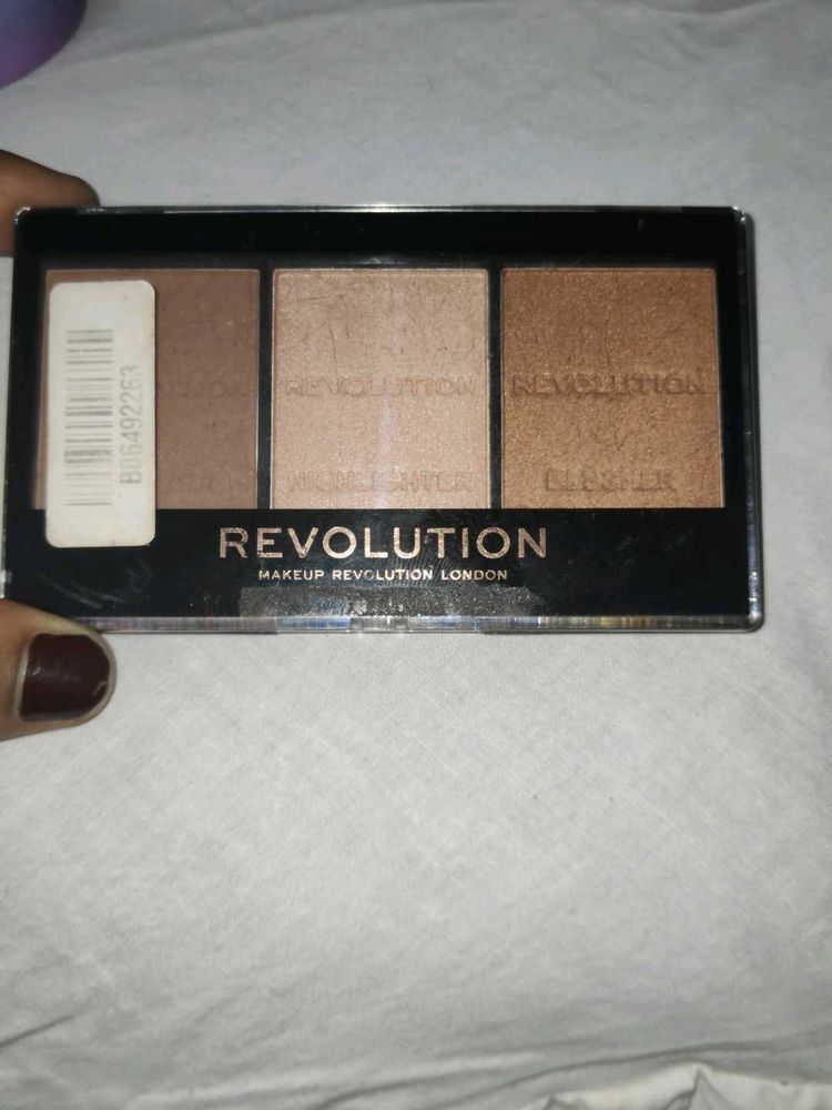 Revolution Blush, Contour &amp; Highlighter