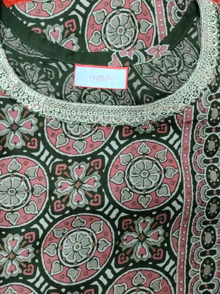 Elegant Printed Kurta Set