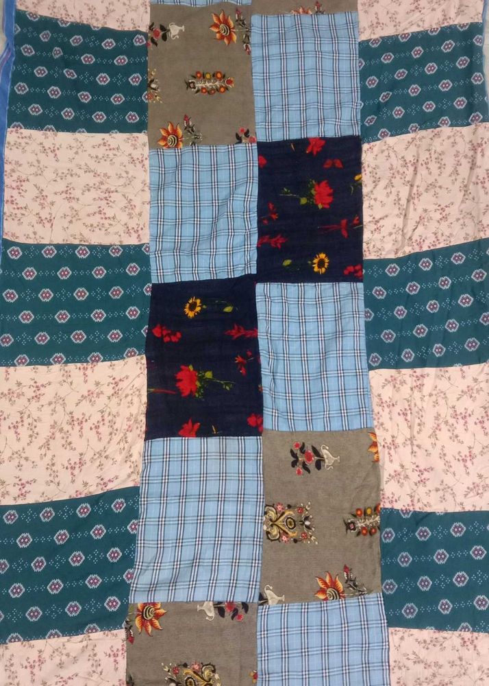 Patchwork Quilt Matress or blanket cover