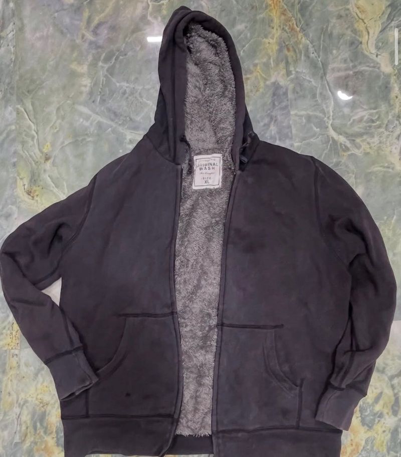 Men's Cozy Sherpa Lined Hoodie