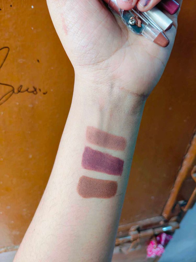 Matte Lipstick Swatches