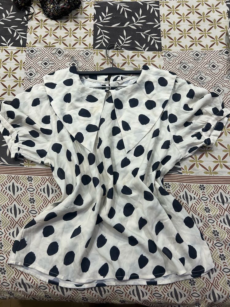 Polka Dot Top