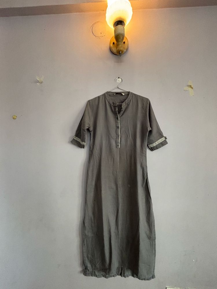 grey kurta s/m size