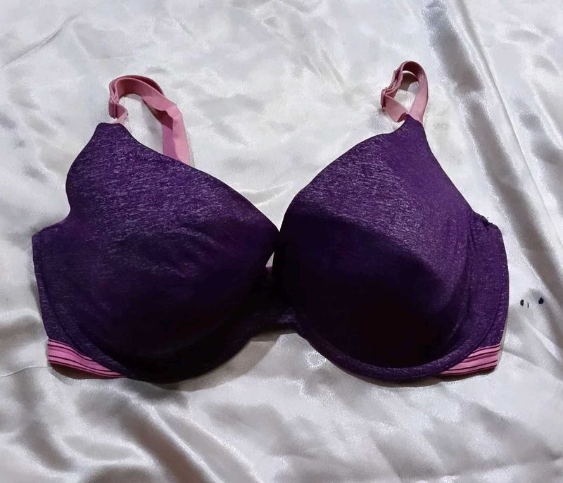 Purple  Bra