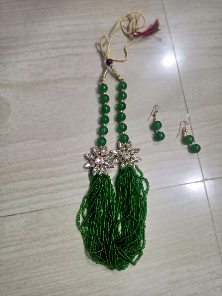 New Kundan&amp; Moti Mala