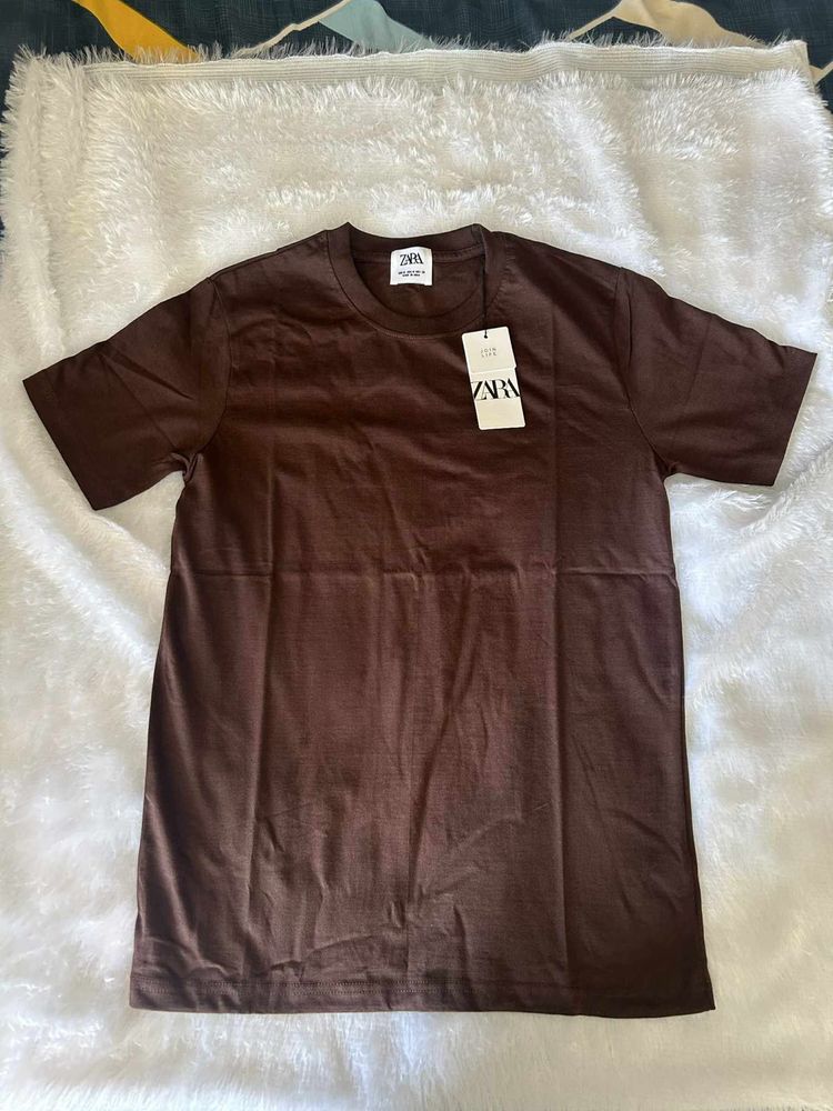 Zara Brown T-Shirt
