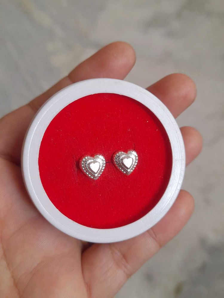 Cute Heart Stud Earrings