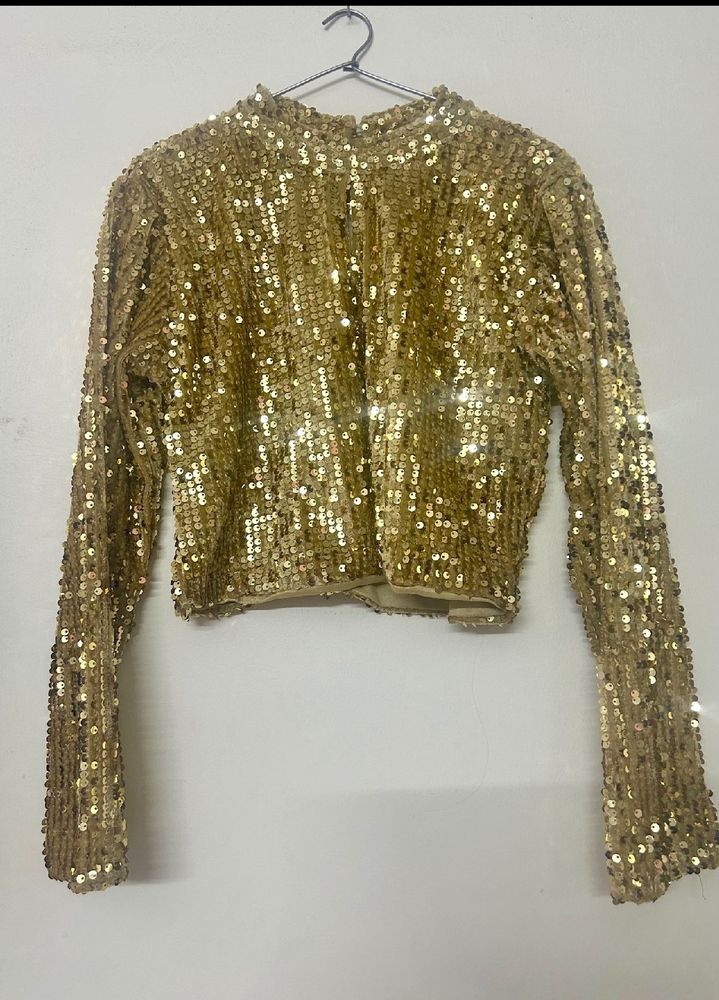 Partywear Crop Top