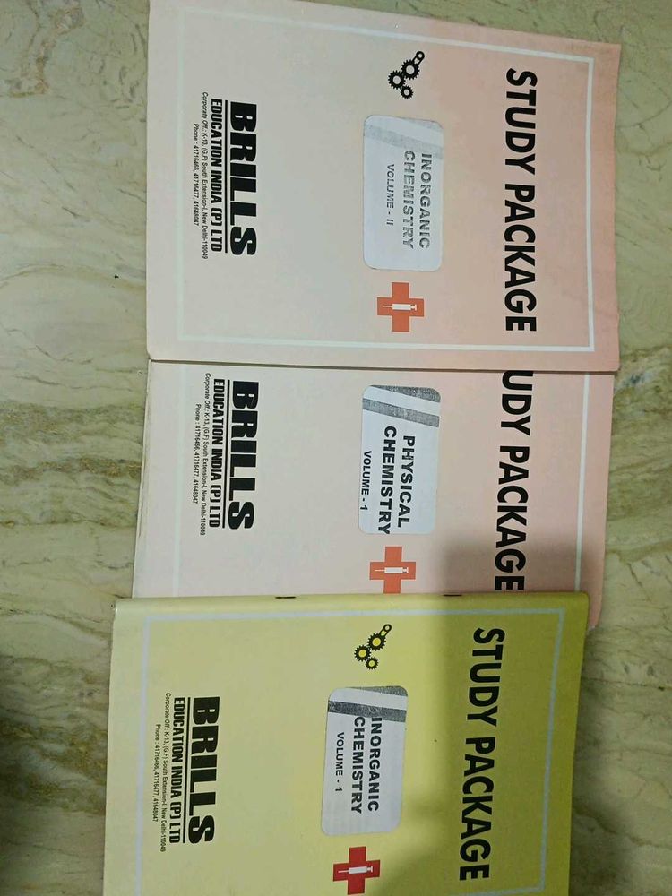 Brills Study Package Chemistry Books