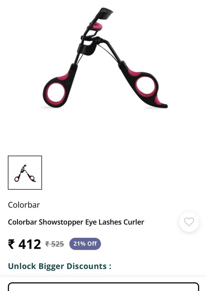 Colorbar Showstopper Eye Lashes Curler