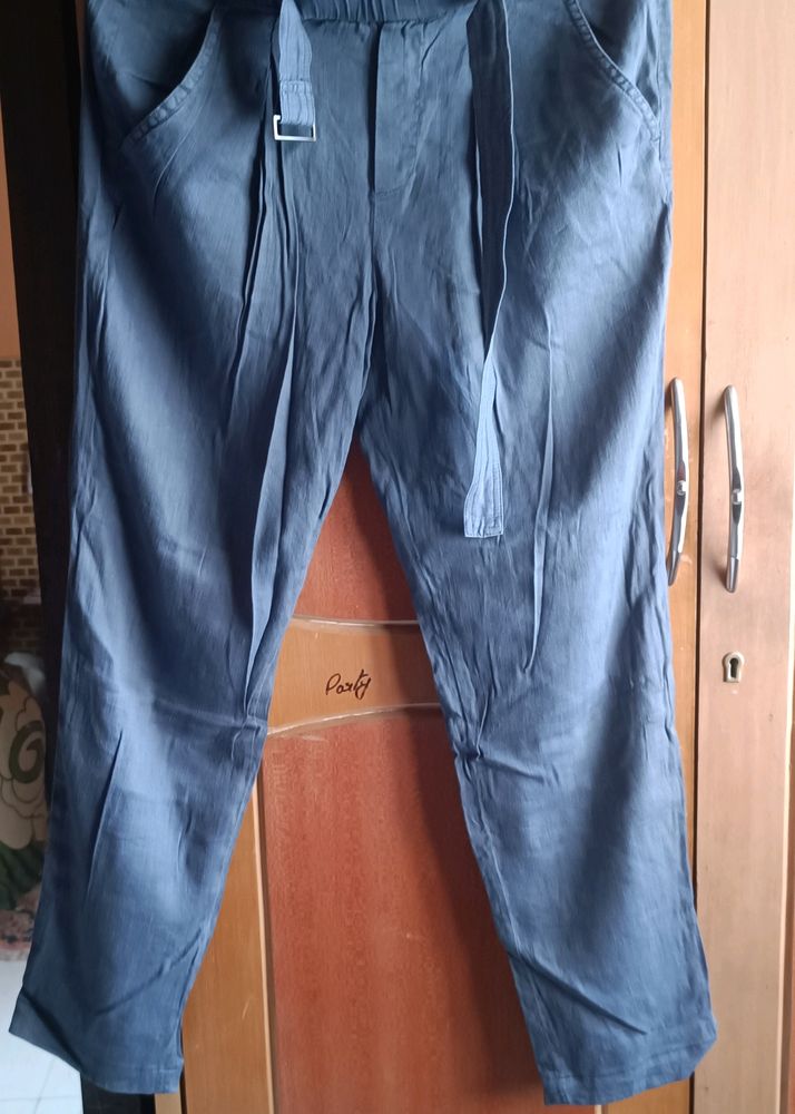 ♥️ 🆕14. ADJUSTABLE GREY TROUSERS MOM FIT🆕 ♥️