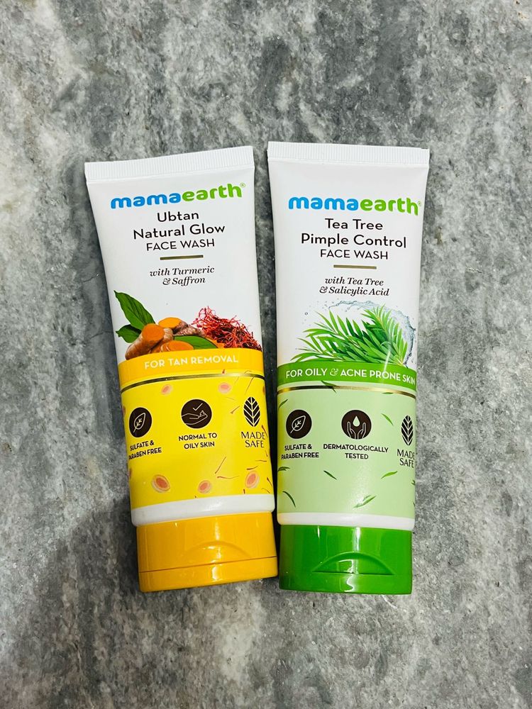 2 Mamaearth Face Wash Bundle
