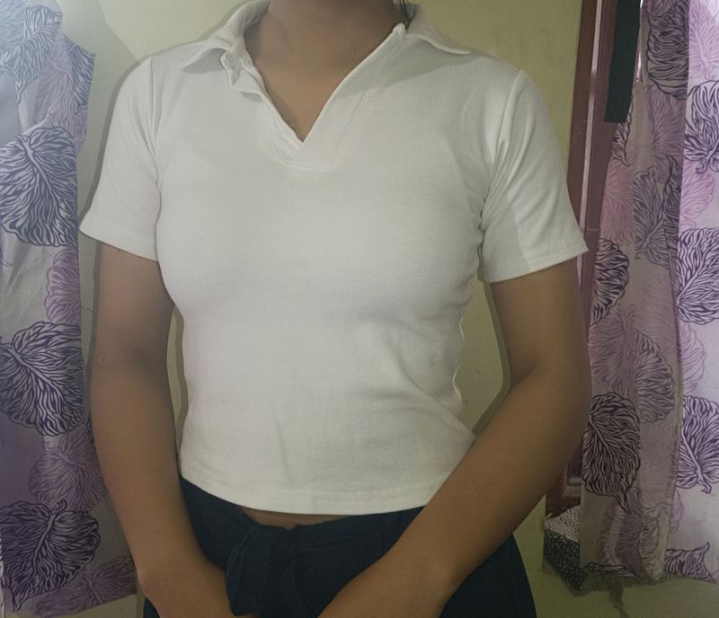 Plain White Top. Style It With Anything 😉
