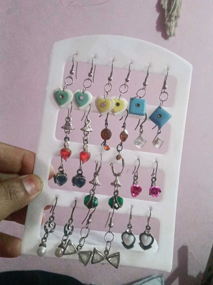 Assorted Dangle Earrings Set