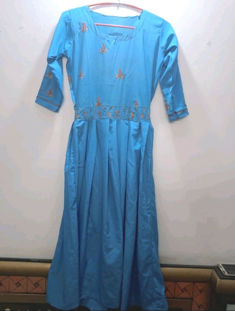 Beautiful Umbrella Frock Anaarkali Shape Kurti