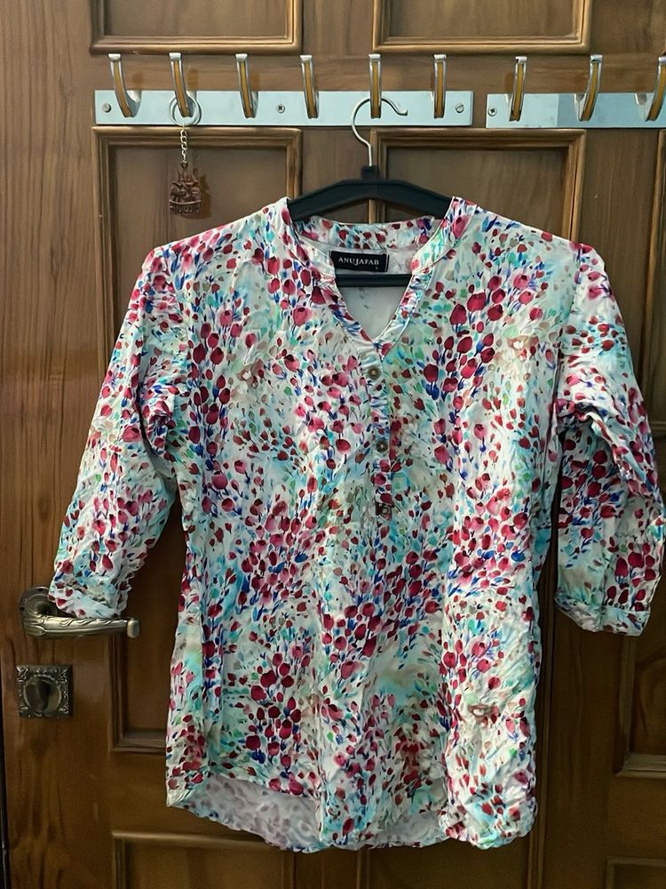 Floral Print Blouse