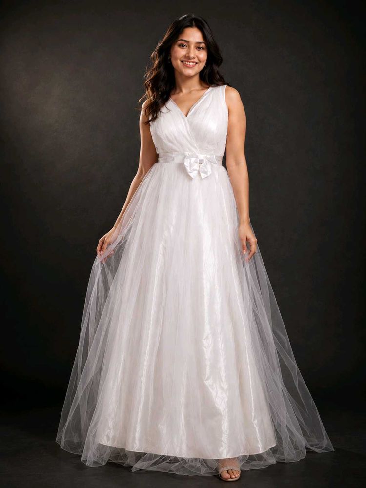 🔥BUY 1, GET 2 FREE🔥Elegant White Bridal Gown