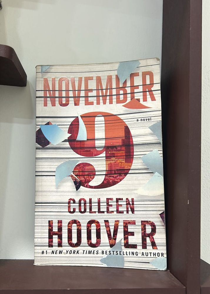 November 9 By Colleen Hoover