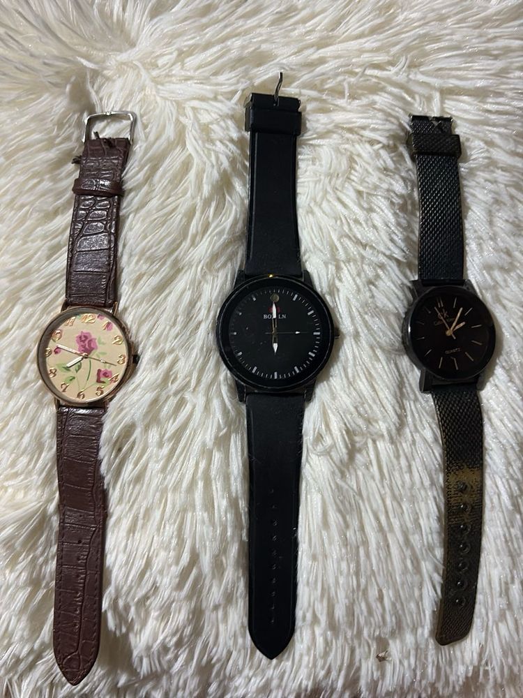 Set of 3  Watches