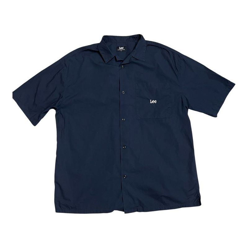 Lee Embroidered Logo Short Sleeve Shirt – XL