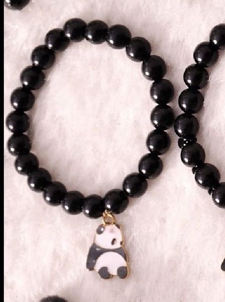 Cute Panda Beaded Bracelet