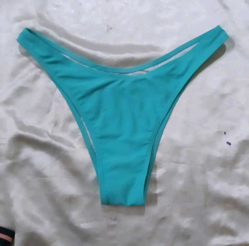 Teal Bikini panty