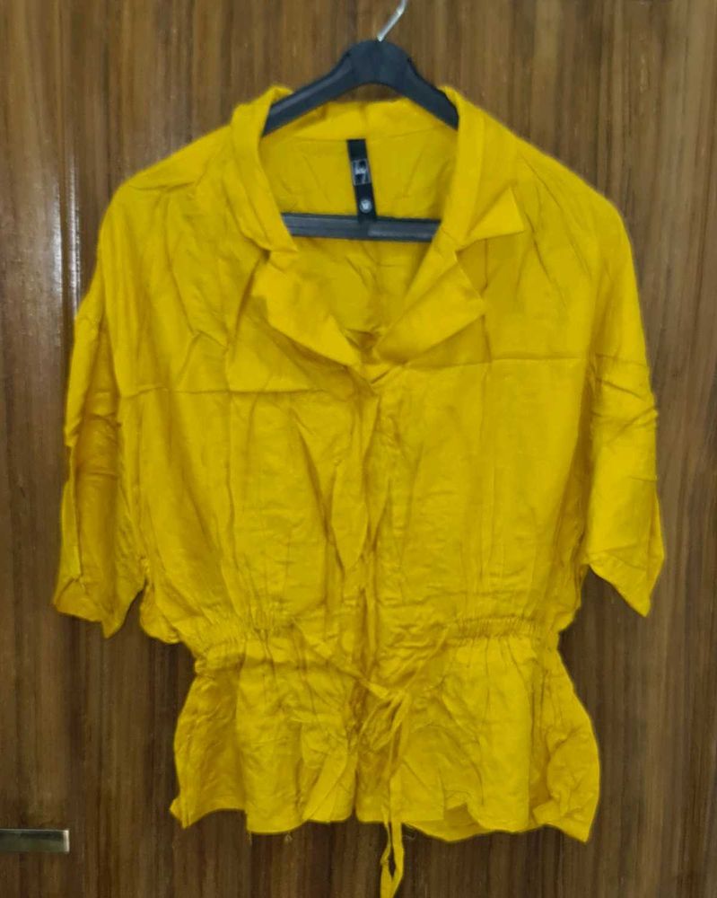 Yellow Tunic Top