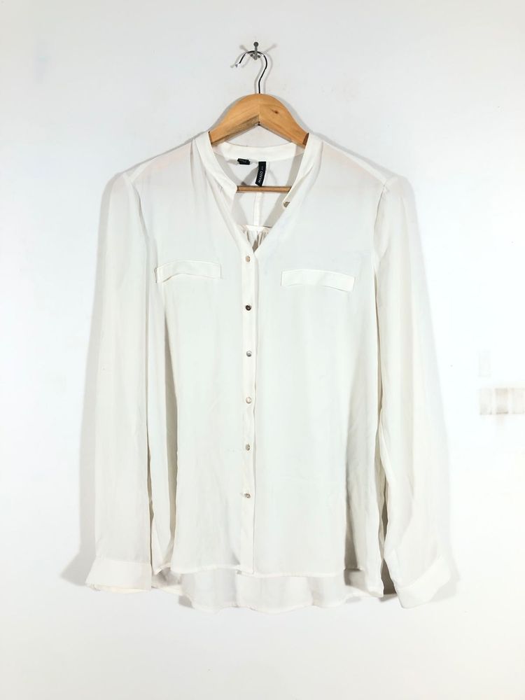 Off White Casual Shirt (Women's)