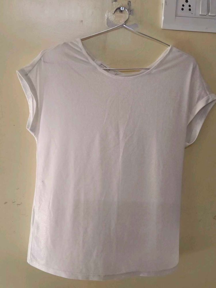 White Short Sleeve T-Shirt