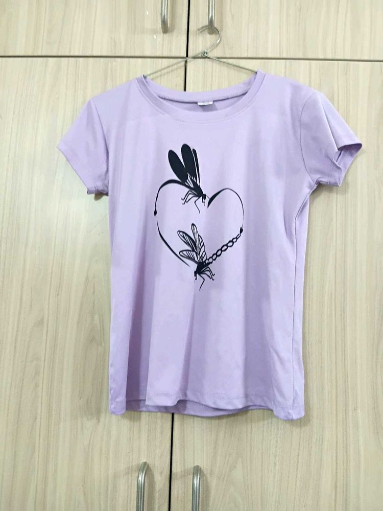 Women Purple T-Shirt