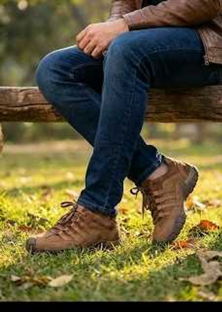 Woodland Stylish Brown Casual Boots