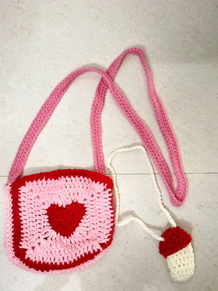 Crochet Sling Bag